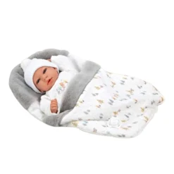 Andrea Bobble Hat Baby 40Cm