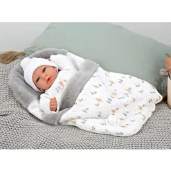 Andrea Bobble Hat Baby 40Cm
