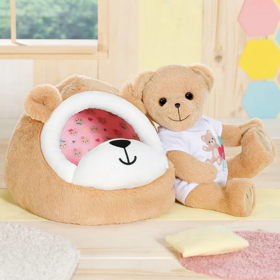 Baby Born Bear Sleeping Cave