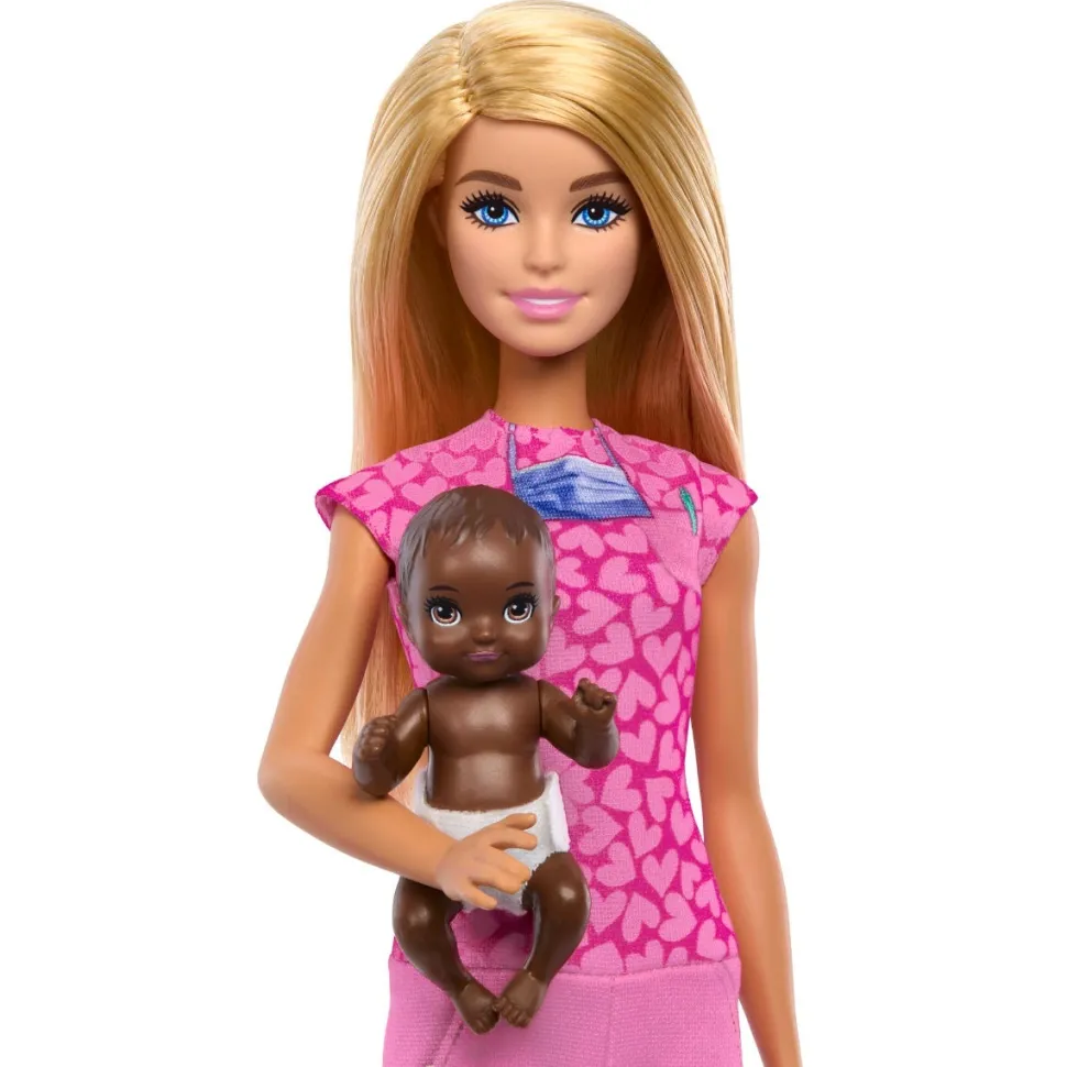 Barbie Nurturing Baby Doctor Playset