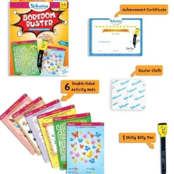 Boredom Buster - Erasable and Reusable Activity Mats