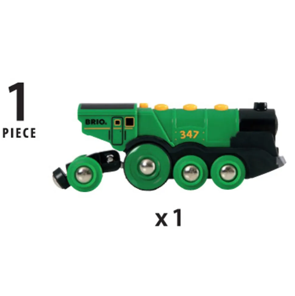 BRIO Big Green Action Locomotive