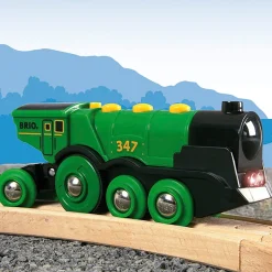 BRIO Big Green Action Locomotive