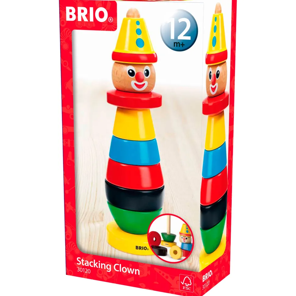 BRIO Infant & Toddler Stacking Clown