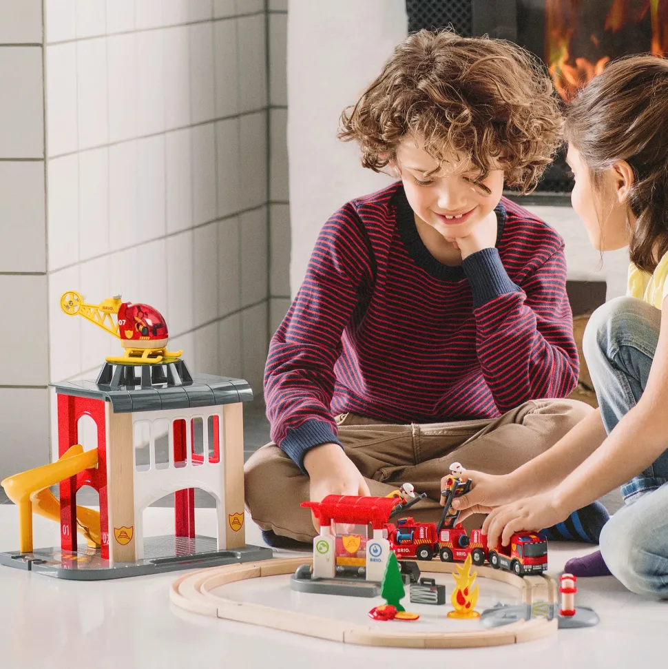 BRIO Rescue Fire Fighter Set