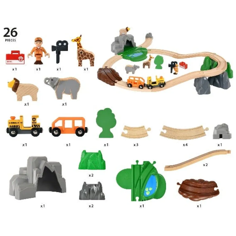 BRIO World - Safari Adventure Set