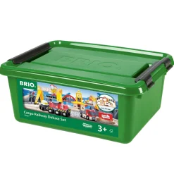 BRIO World Cargo Railway Deluxe Set