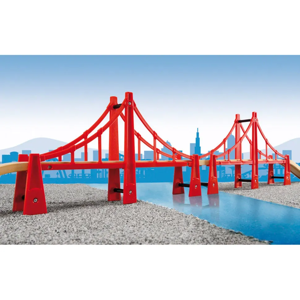 BRIO World Double Suspension Bridge