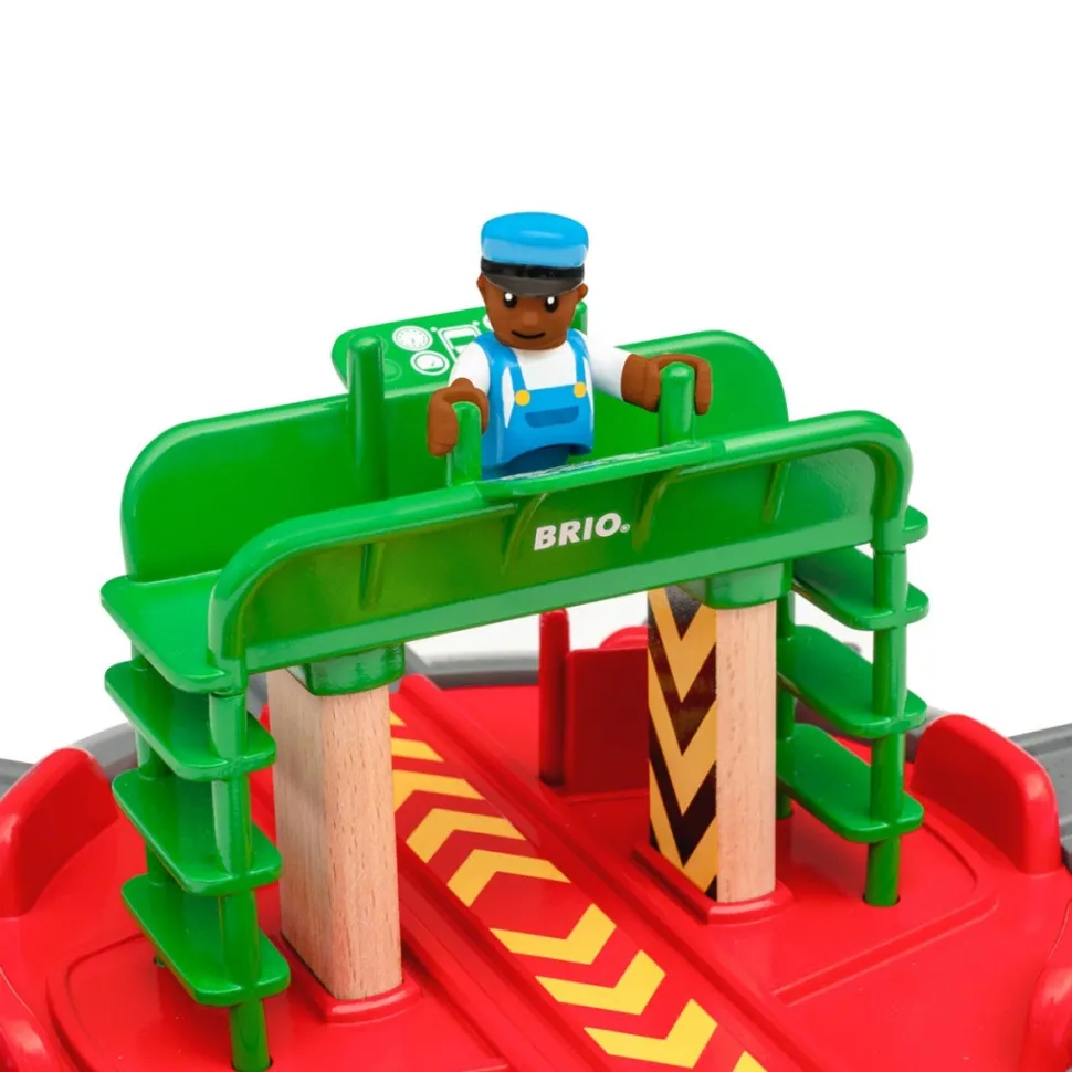 Brio World Railway Track - Turntable & Figure