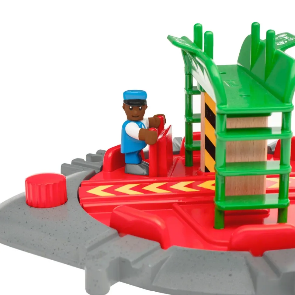 Brio World Railway Track - Turntable & Figure