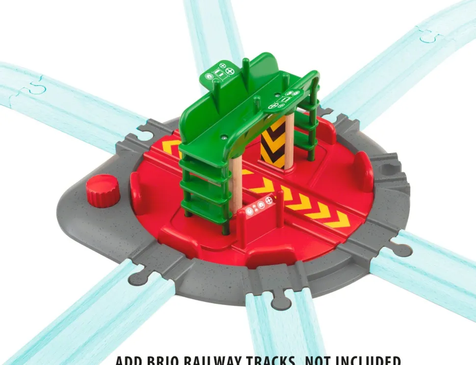Brio World Railway Track - Turntable & Figure