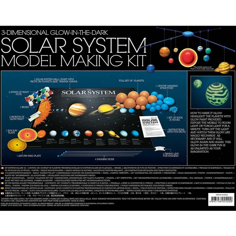 3D Solar System Mobile Making Kit
