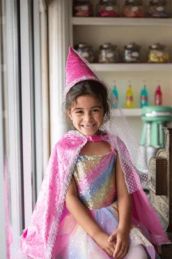 Diamond Sparkle Cape Pink (5-6 years)