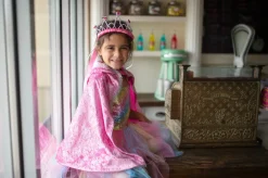 Diamond Sparkle Cape Pink (5-6 years)
