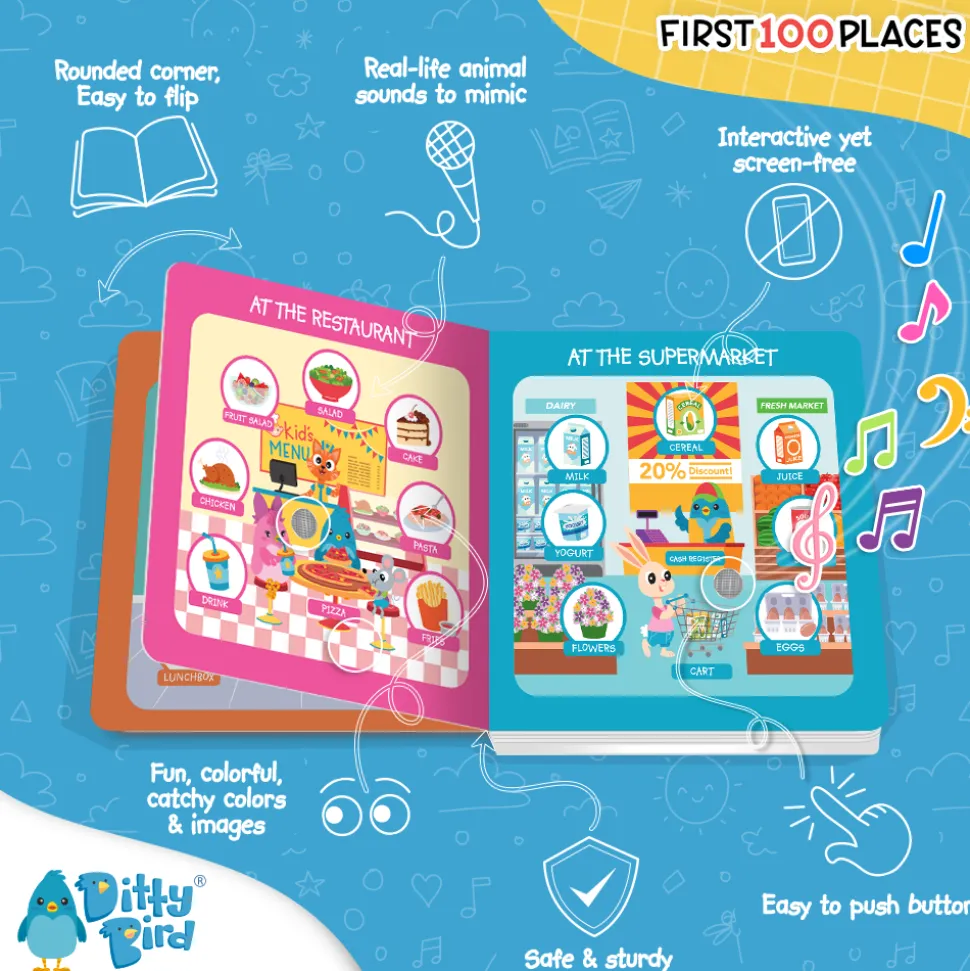 Ditty Bird - First 100 Places