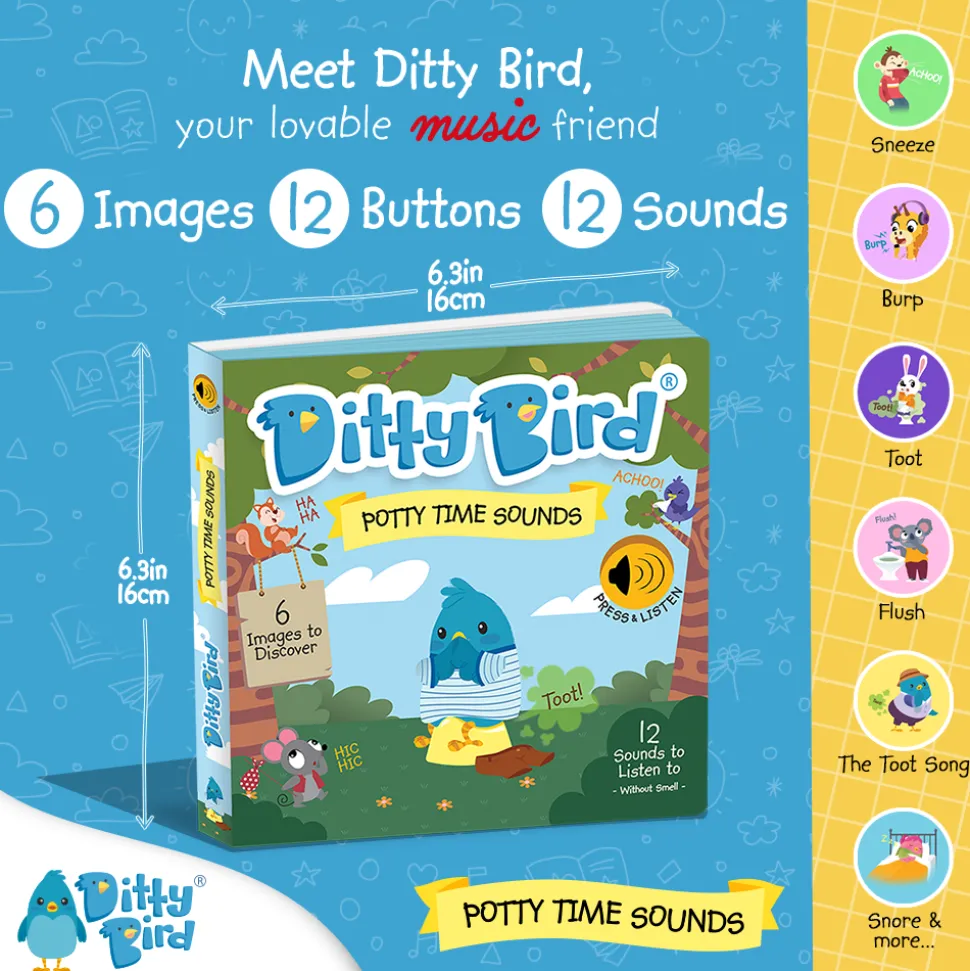 Ditty Bird - Potty Time Sounds