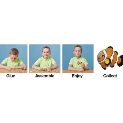 EUGY Clownfish 3D Craft Kit