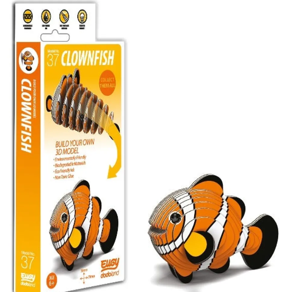 EUGY Clownfish 3D Craft Kit