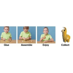 EUGY Llama 3D Craft Kit