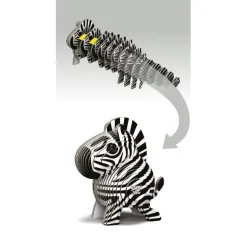 EUGY Zebra 3D Craft Kit