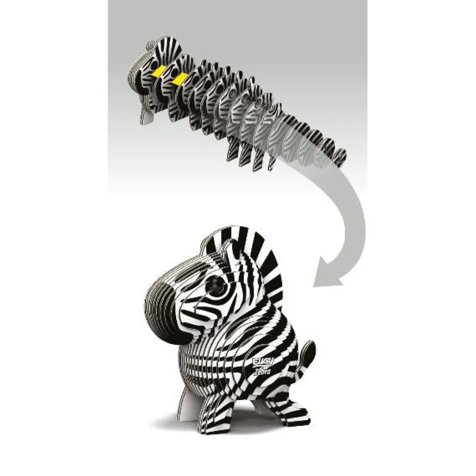 EUGY Zebra 3D Craft Kit