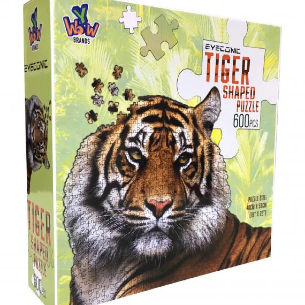 Eyeconic Puzzles - 600 Pcs Tiger