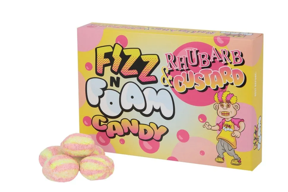 Fizz N Foam Rhubarb & Custard