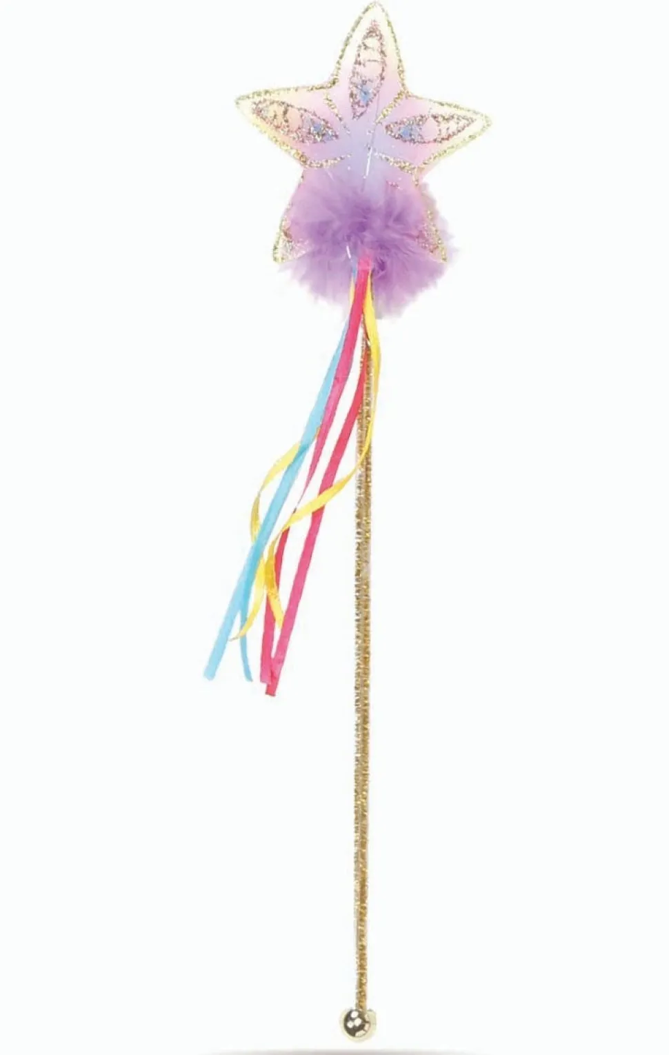 Glitter Rainbow Wand Multi / Gold