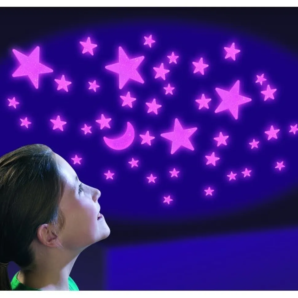 Glitter Star Stickers