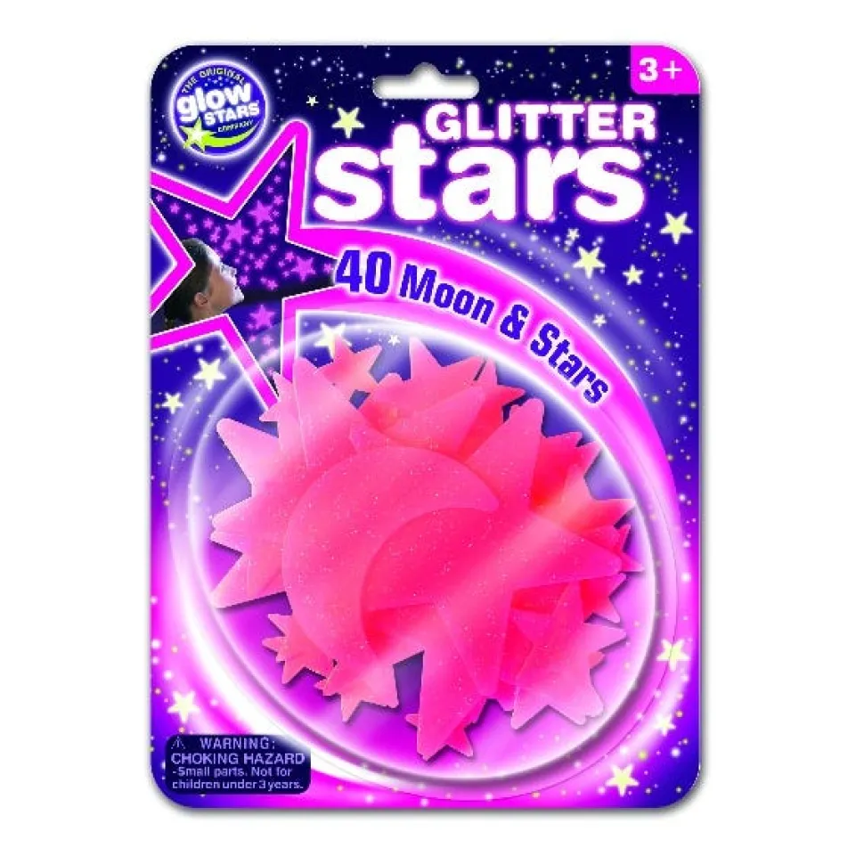 Glitter Star Stickers