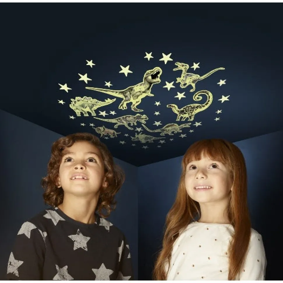 Glow Stars & Dinosaur Stickers