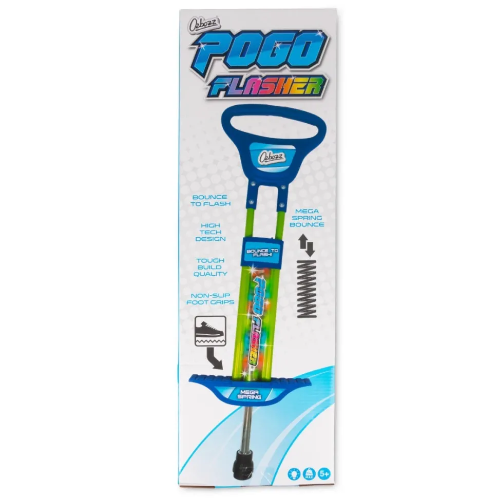 Go Light Up Pogo Stick Blue 89 Cm