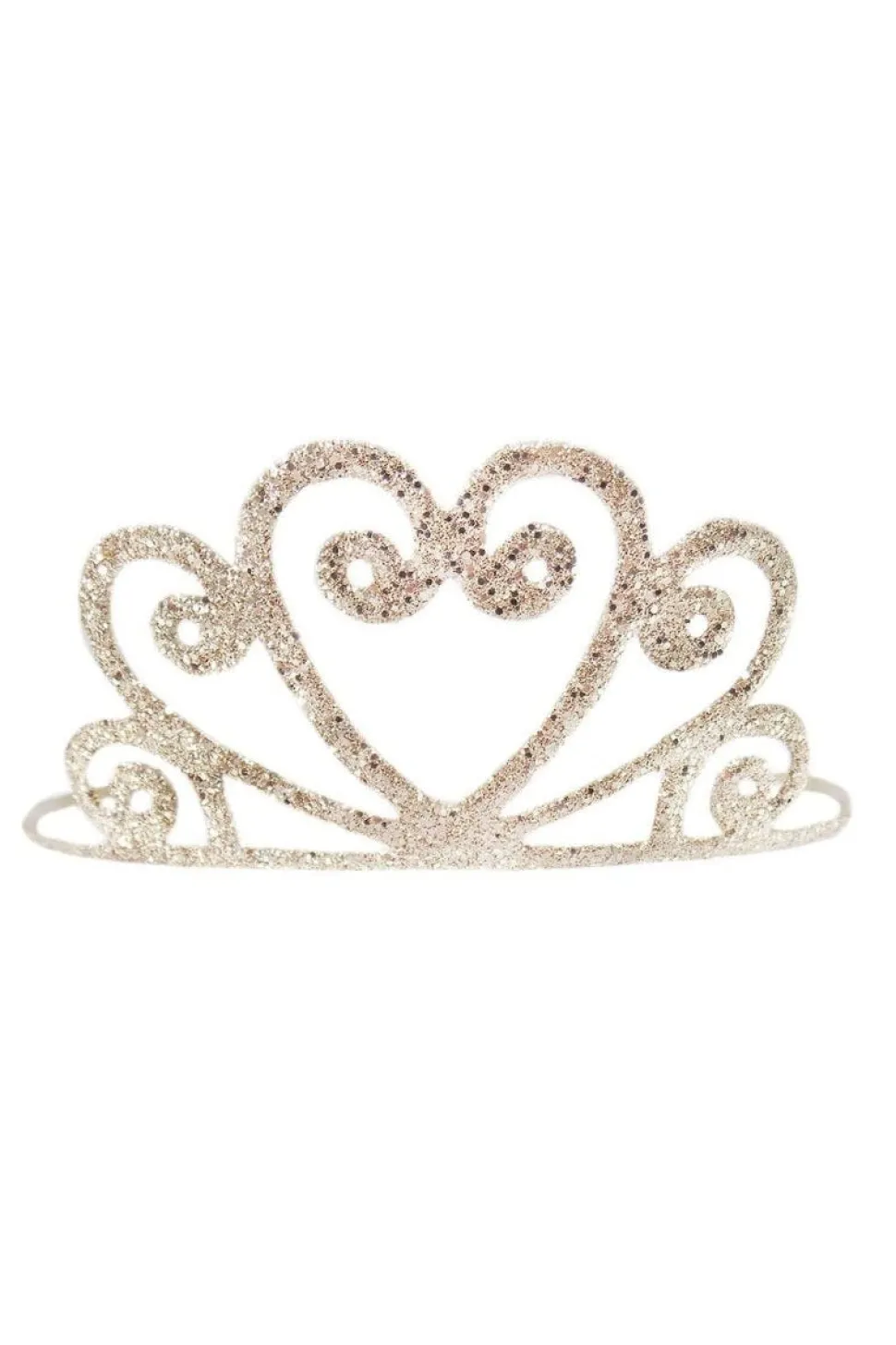 Gold Glitter Tiara