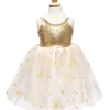 Golden Glam Princess Party Dress (7-8 years)