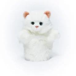Hamleys® Arthur White Cat Hand Puppet