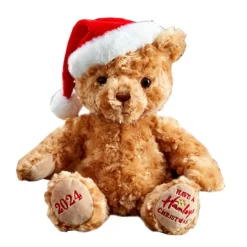 Hamleys Bear With Christmas Hat 23Cm