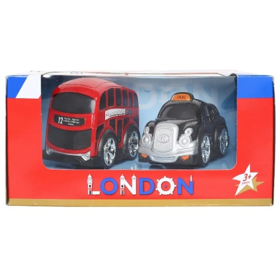 Hamleys® London Bus And Taxi Playset