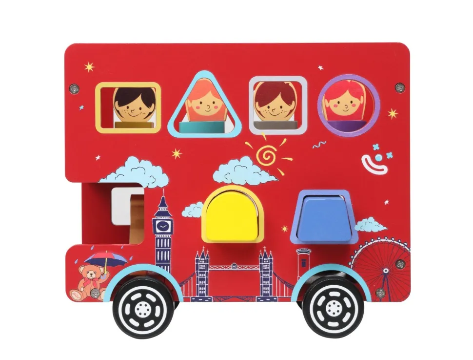 Hamleys Wooden London Bus