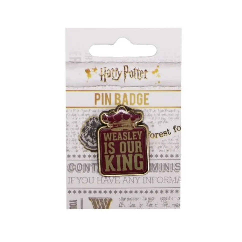 Harry Potter Pin Badge - Weasley Is Our King