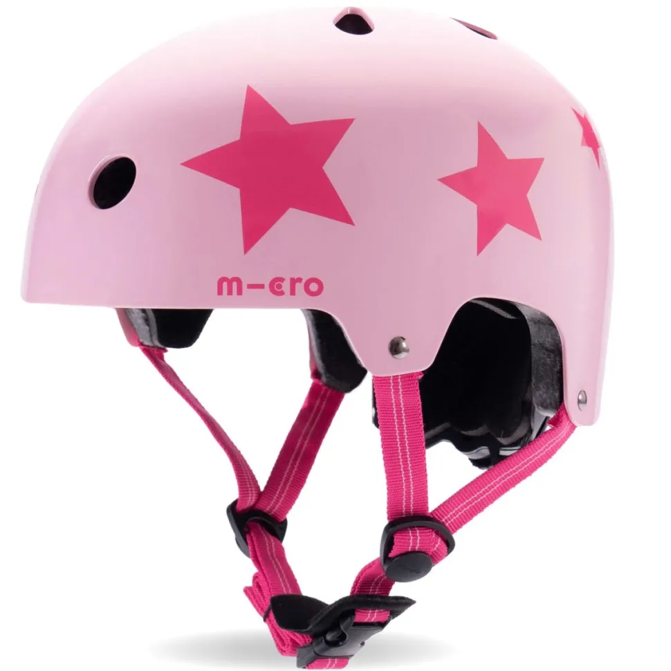 Helmet Pink Star Small (48-54cm)