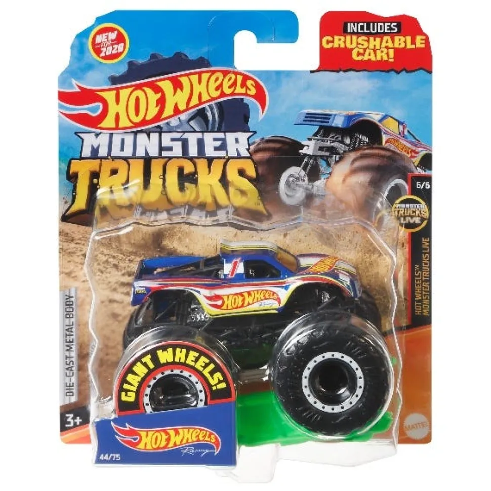 Hot Wheels Monster Trucks 1:64 Vehicle Assortment