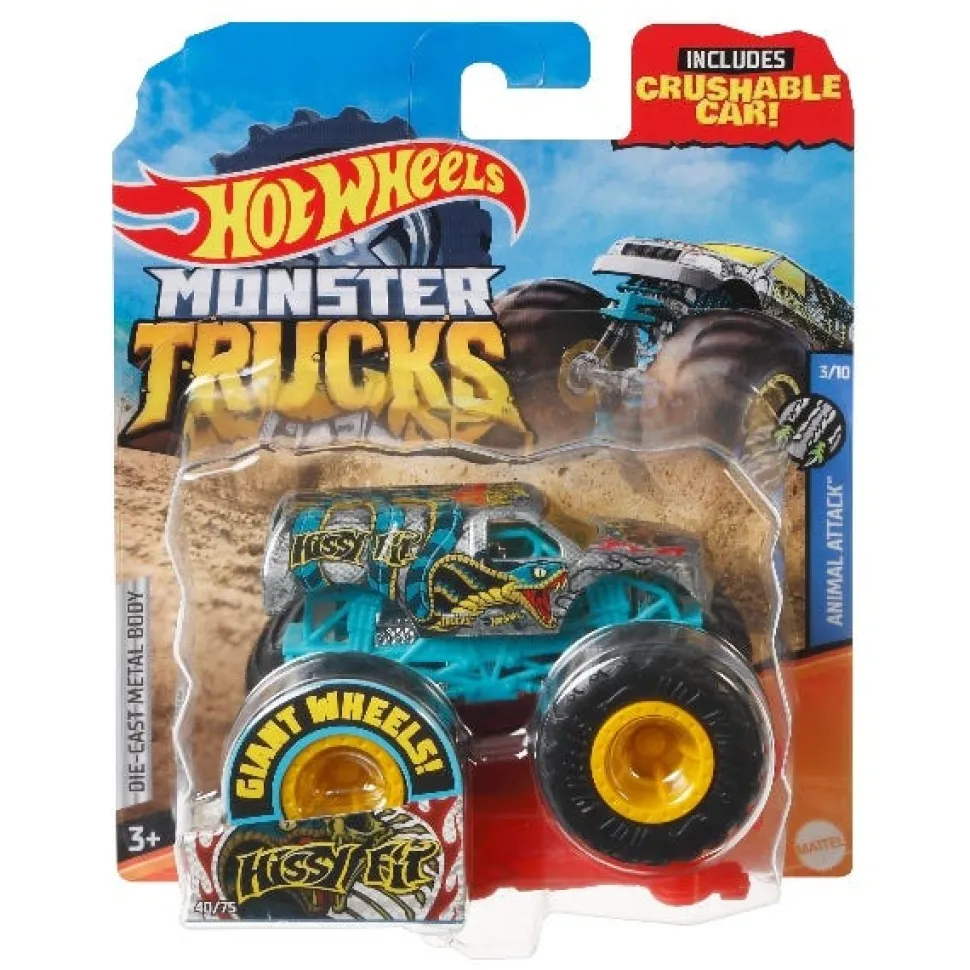Hot Wheels Monster Trucks 1:64 Vehicle Assortment