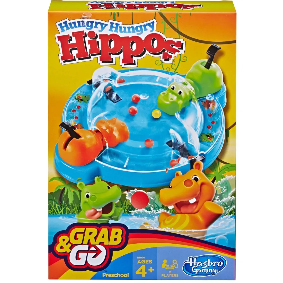 Hungry Hungry Hippos Grab & Go Game