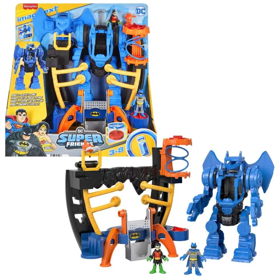 Imaginext Dc Super Friends Batman Robot Command Centre