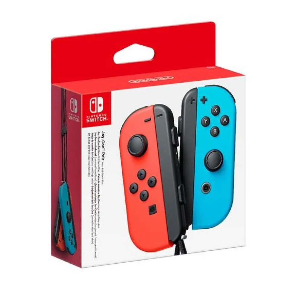 Joy-Con Pair (Neon Red/Neon Blue) (Switch)