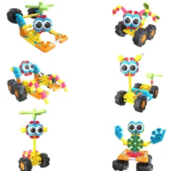 Kid K'Nex Zoomin' Buddies 20 Model Building Set