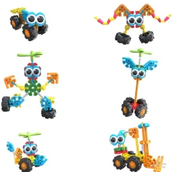 Kid K'Nex Zoomin' Buddies 20 Model Building Set