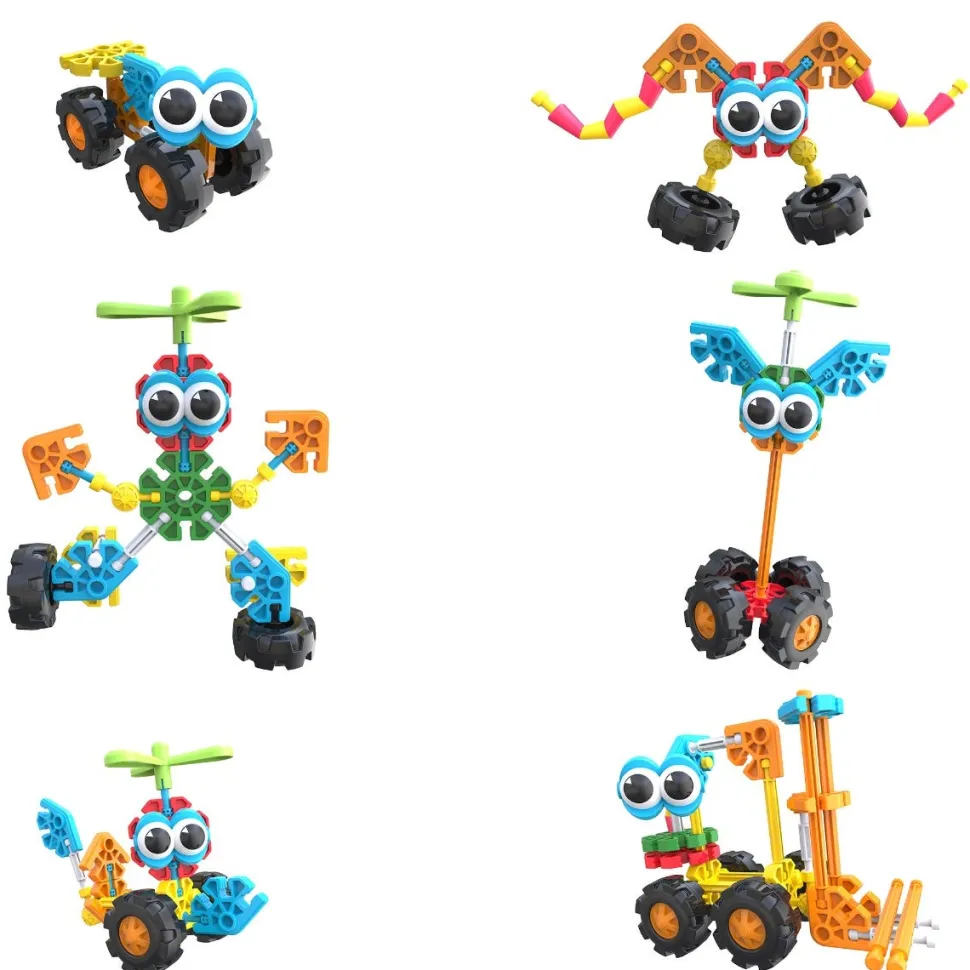 Kid K'Nex Zoomin' Buddies 20 Model Building Set