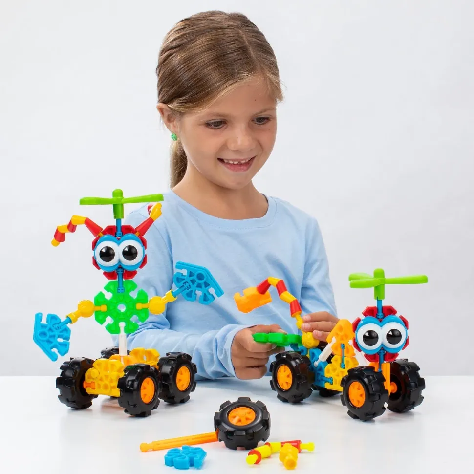 Kid K'Nex Zoomin' Buddies 20 Model Building Set