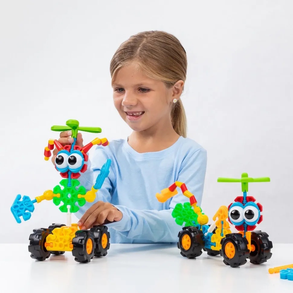 Kid K'Nex Zoomin' Buddies 20 Model Building Set